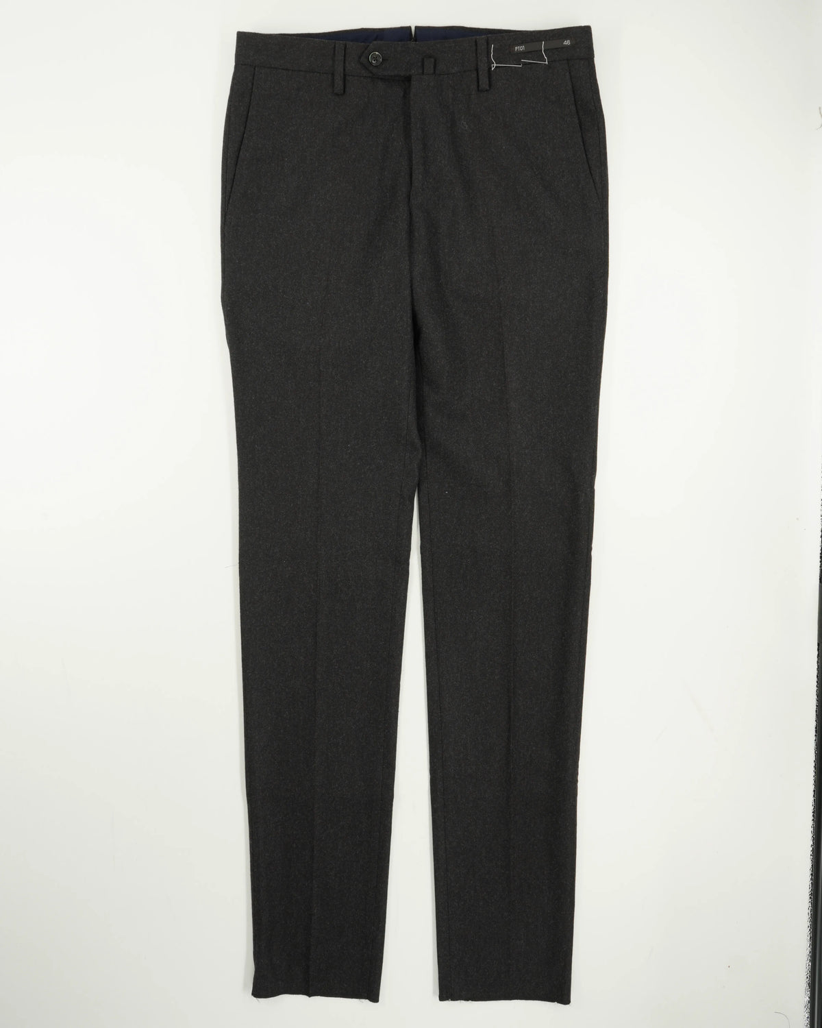 PT Torino Trousers Flannel Stretch Dark Brown