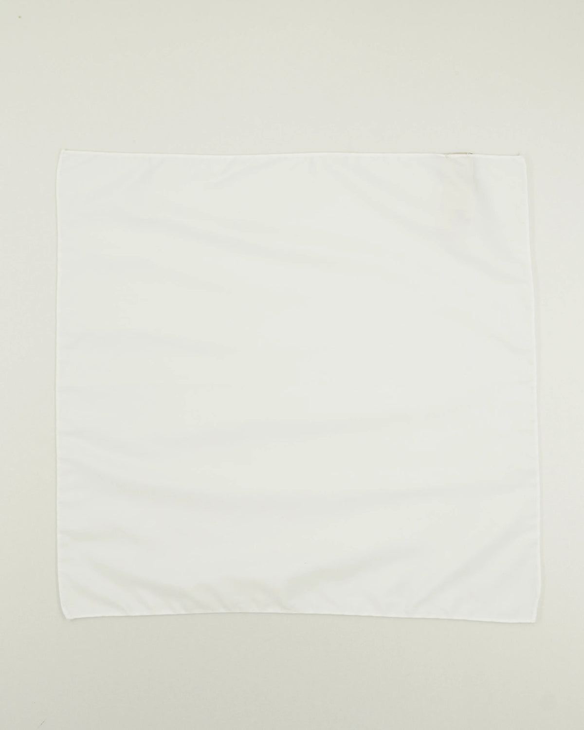 Altea Pure Cotton Pocket Square White