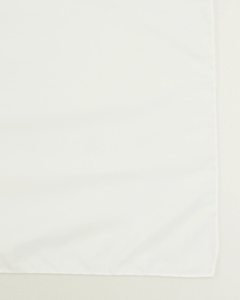Altea Pure Cotton Pocket Square White
