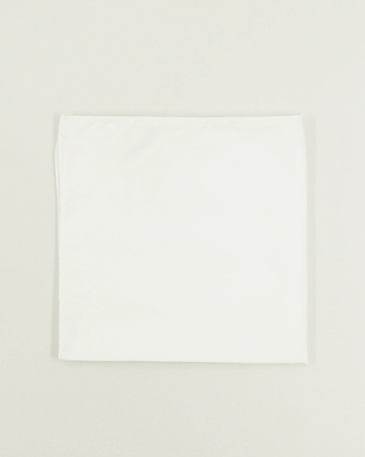 Altea Pure Cotton Pocket Square White