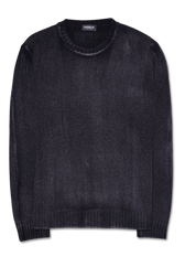 Dondup Garment Dyed Pullover Black
