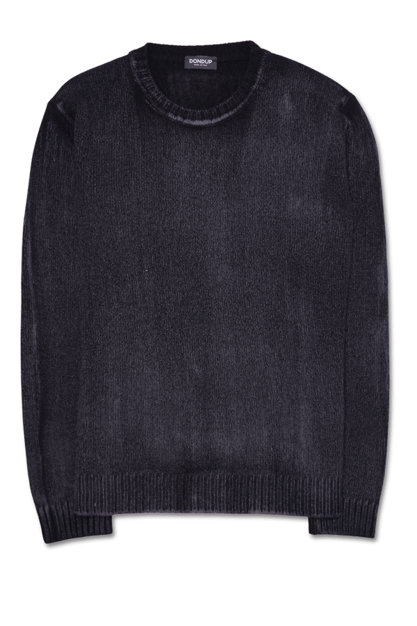 Dondup Garment Dyed Pullover Black