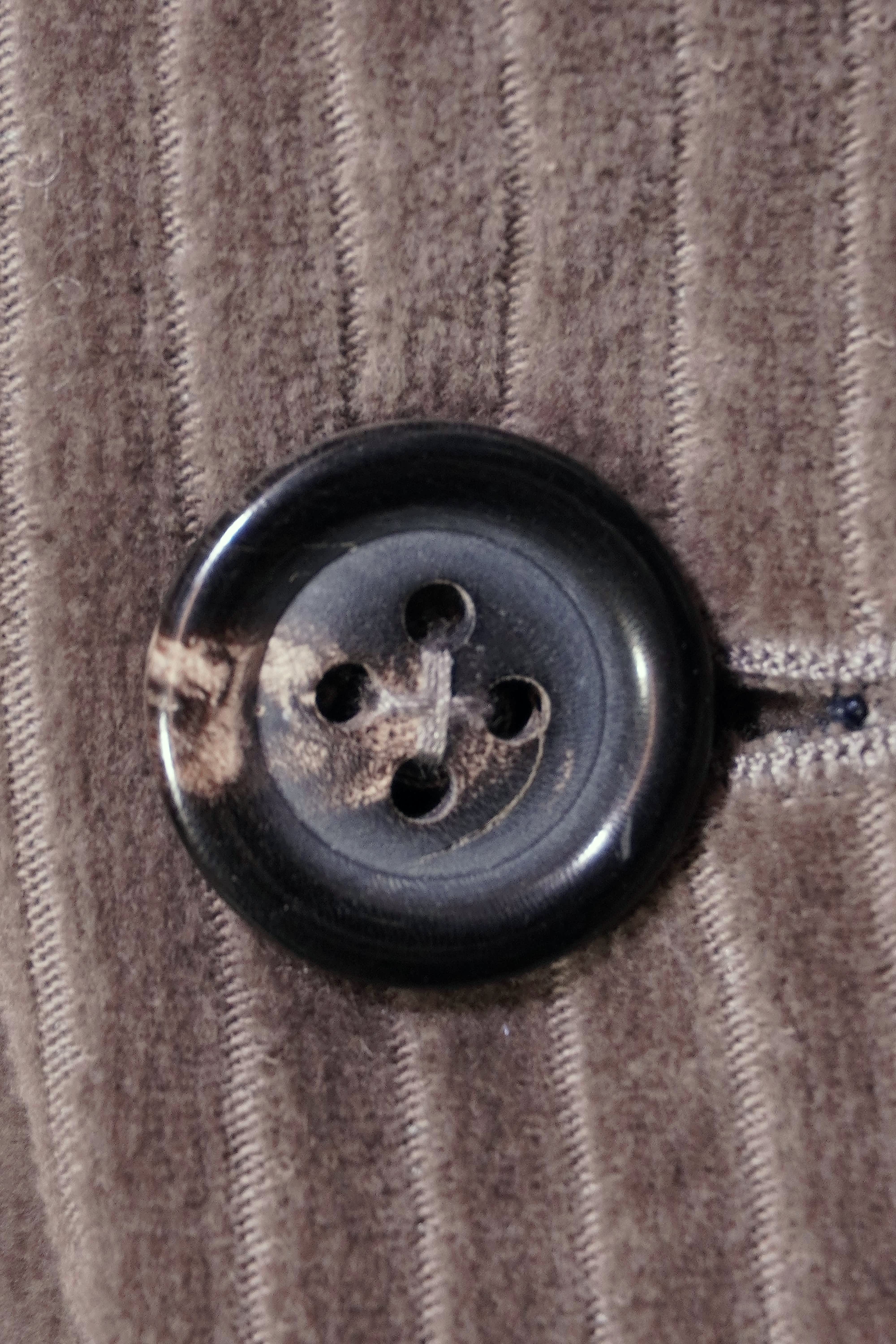 Circolo Jacket Wide Corduroy Dark Taupe
