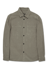 Dondup Fine Corduroy Overshirt Green