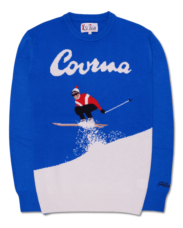 MC2 Saint Barth Crewneck Courma Blue