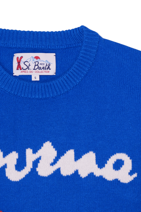 MC2 Saint Barth Crewneck Courma Blue