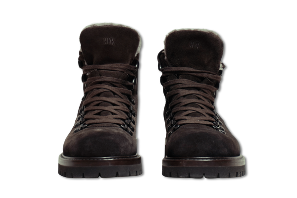 Fabiano Ricci Lace-up Boot Dark Brown