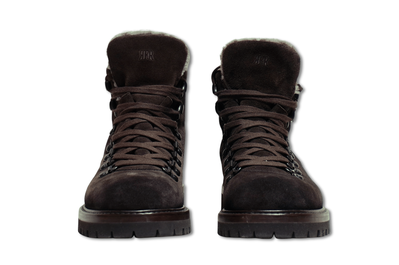 Fabiano Ricci Lace-up Boot Dark Brown