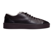 Fabiano Ricci Shearling Sneakers Brown