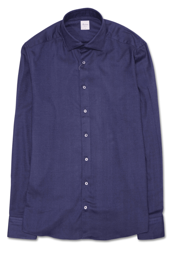 Stenströms Shirt Chevron Navy