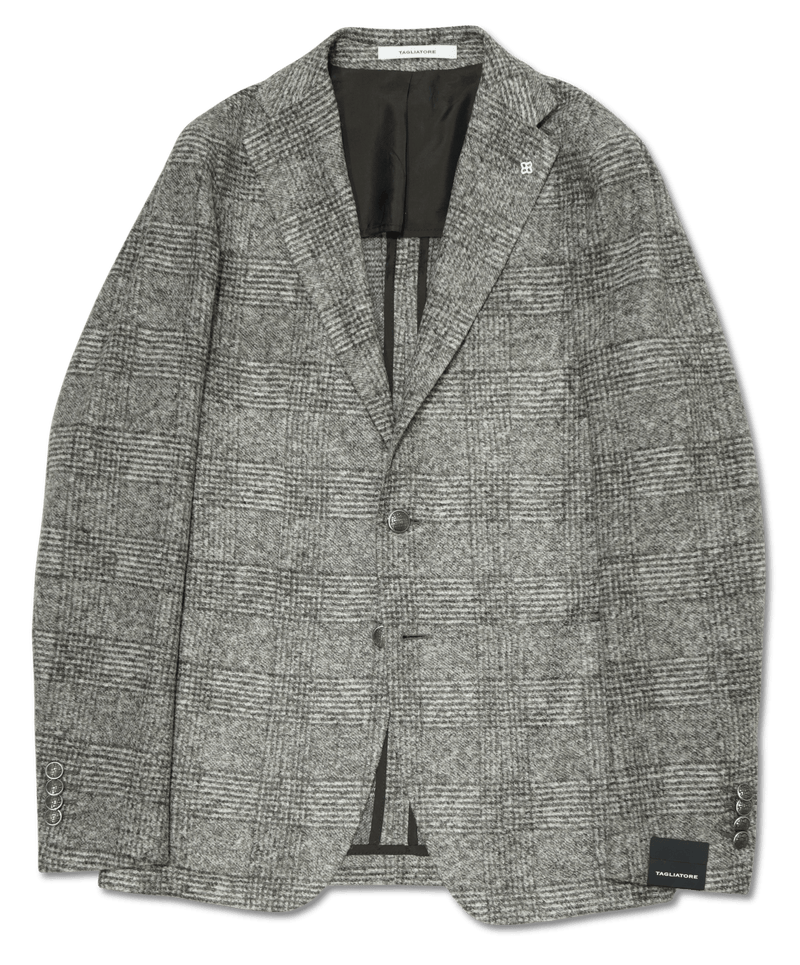 Tagliatore Jacket Brown Check