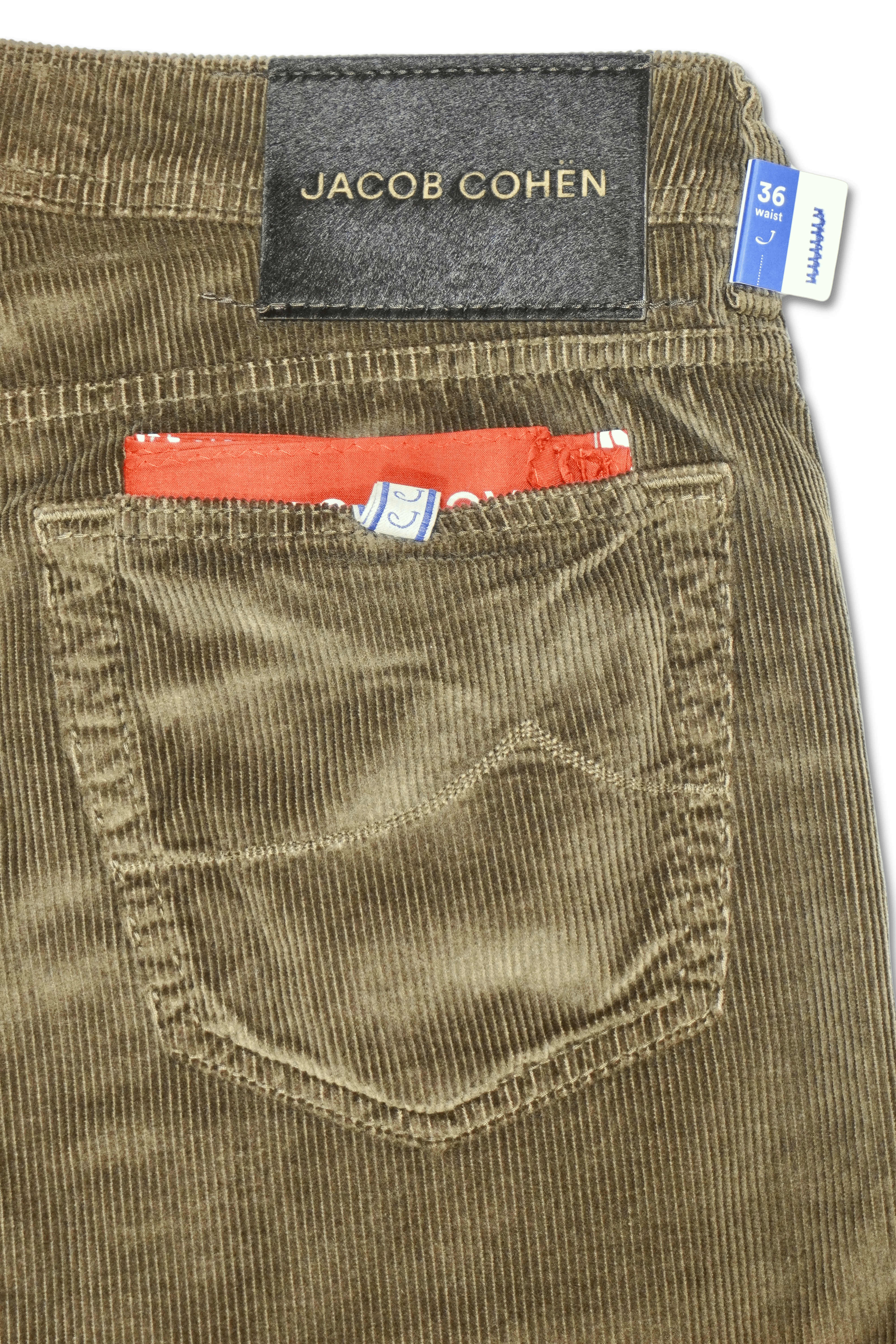 Jacob Cohen Bard Corduroy Brown