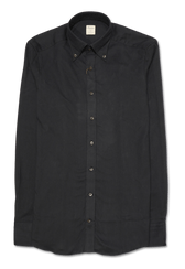 Stenströms Slim Fit Button Down Shirt Black