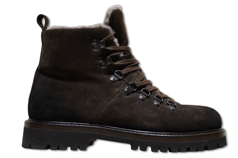 Fabiano Ricci Lace-up Boot Dark Brown