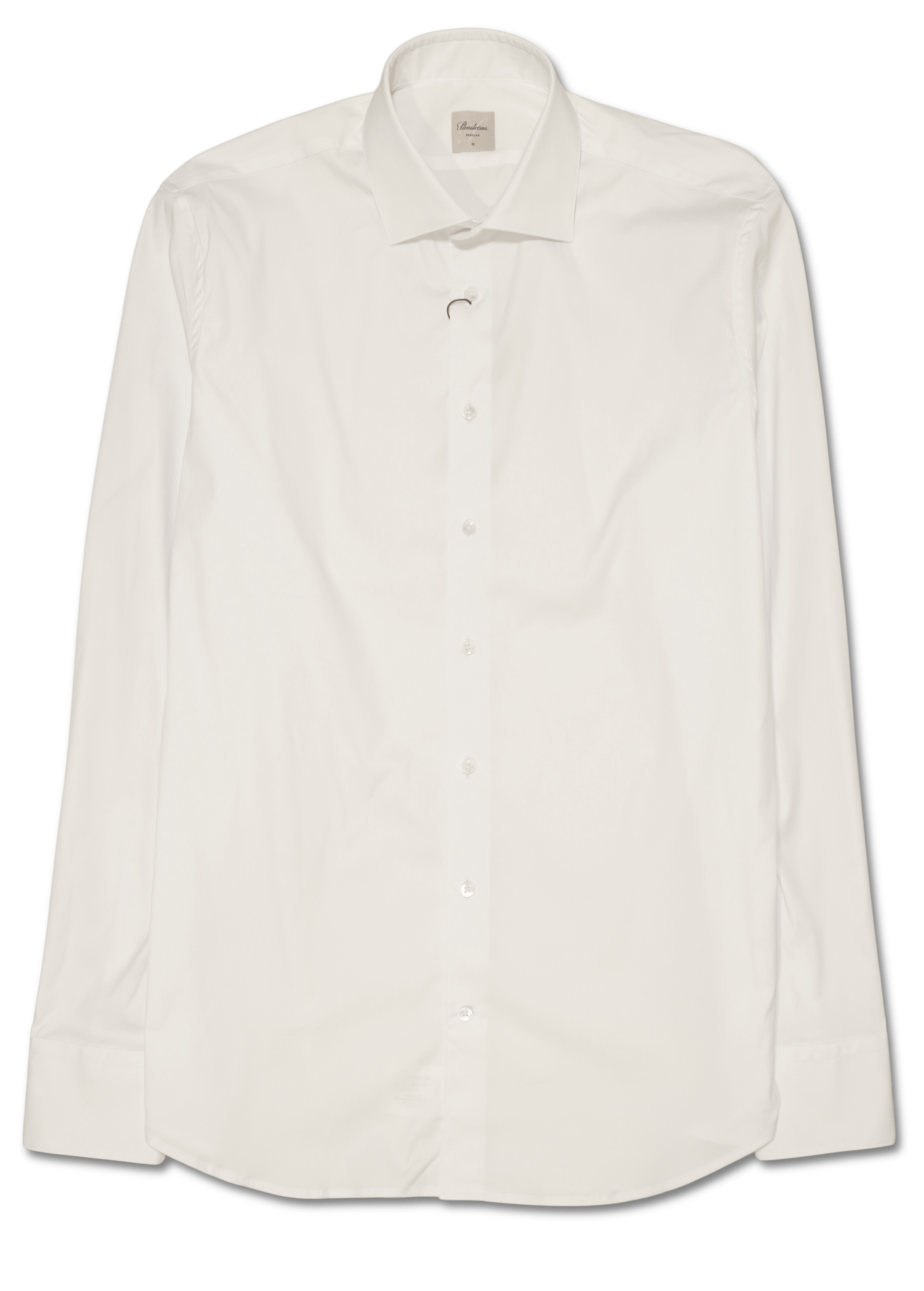 Stenströms Stretch Dress Shirt Slim Fit White