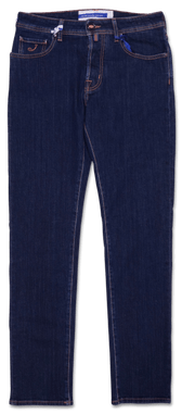 Jacob Cohen Scott Dark Blue Stretch Denim