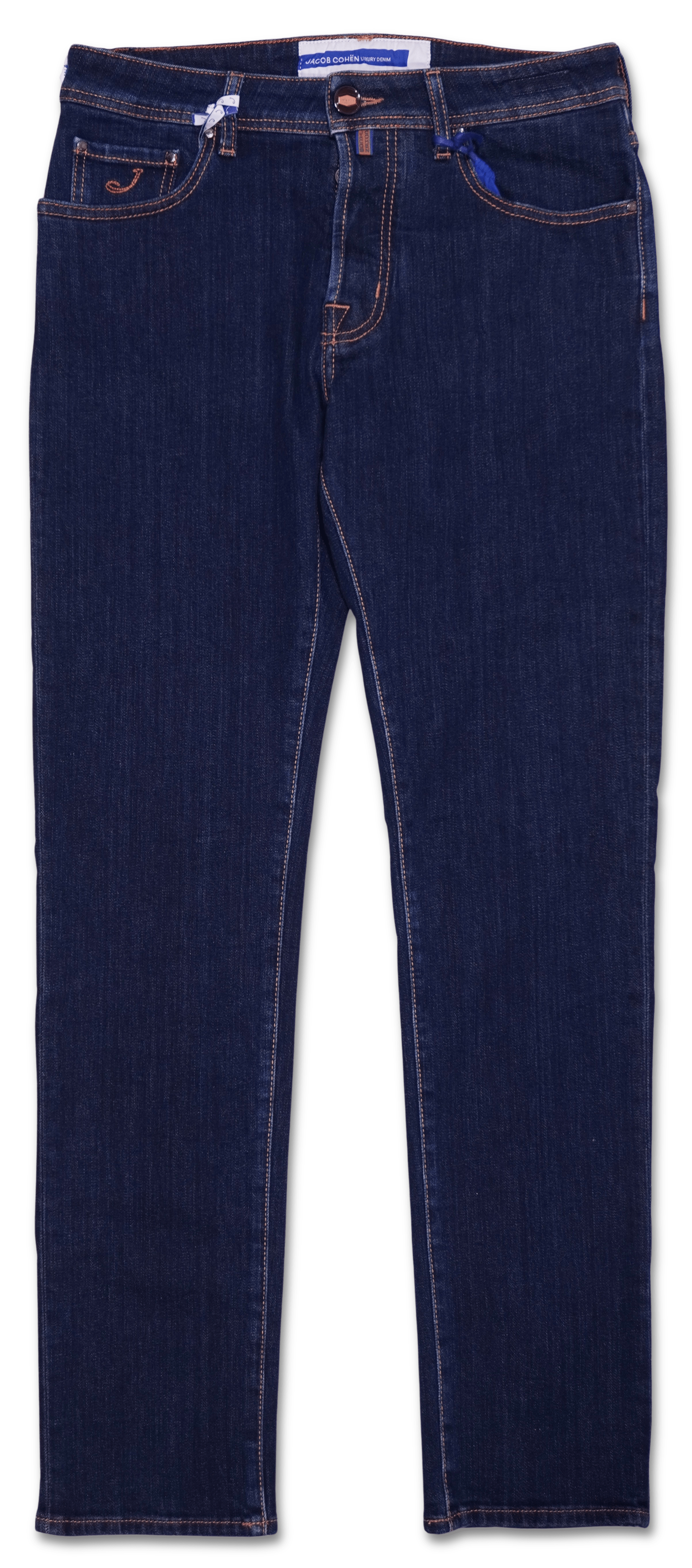 Jacob Cohen Scott Dark Blue Stretch Denim
