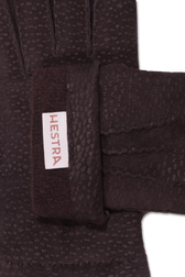 Hestra Carpincho Handsewn Glove Dark Brown