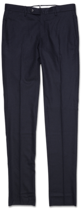 PT Torino Cashmere Flannel Trousers Navy