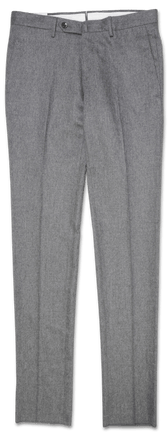 PT Torino Cashmere Flannel Trousers Light Grey