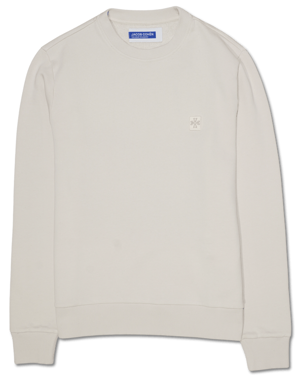 Jacob Cohen Loopback Sweatshirt Cream