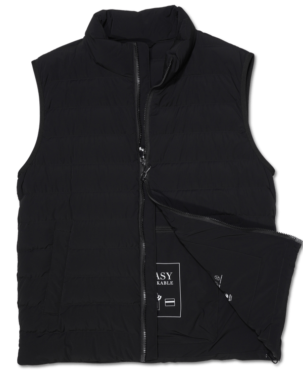 Fradi Technical Down Vest Black