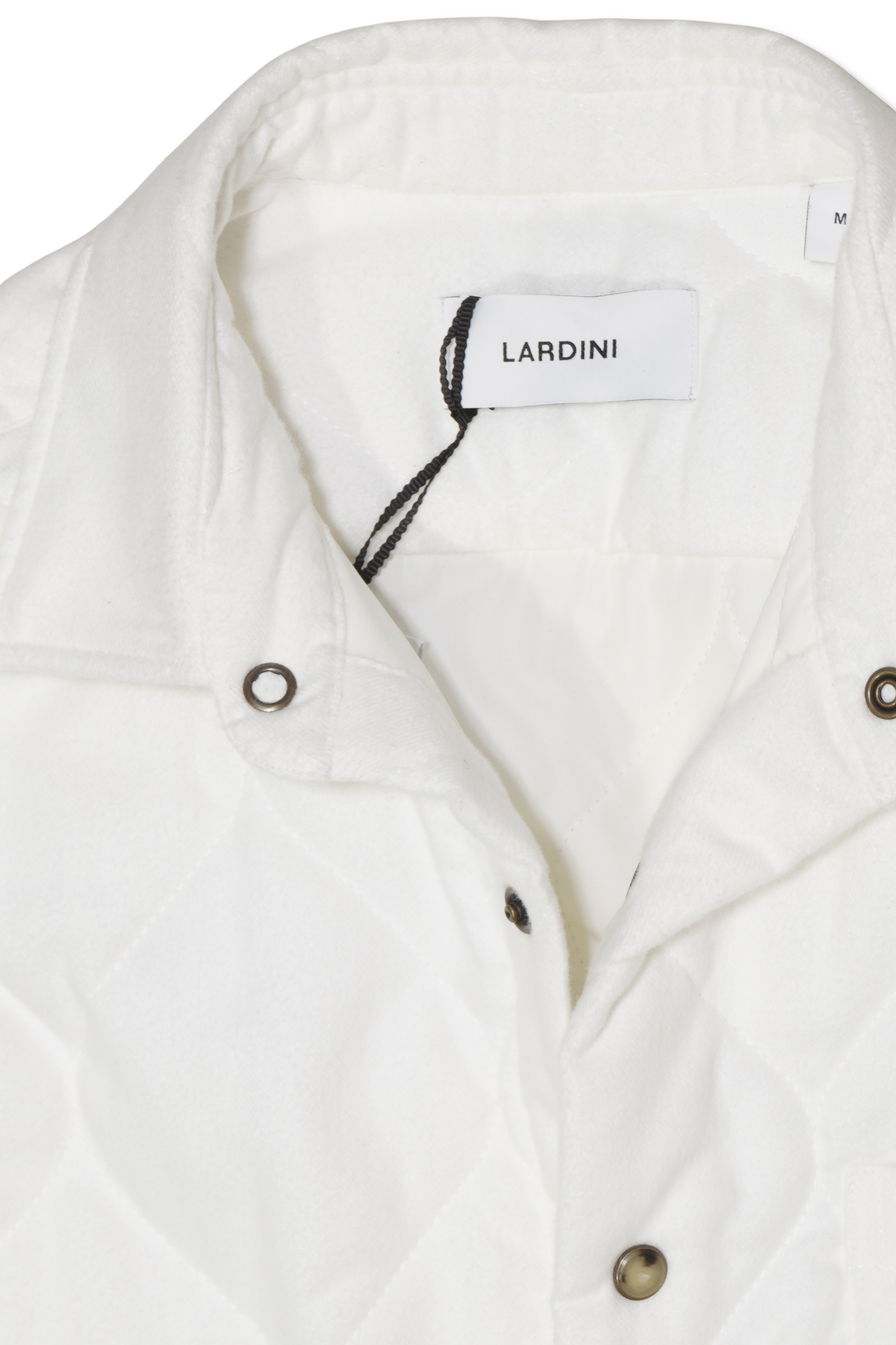 Lardini Unlined Shirt Jacket White