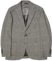 Circolo Jacket Jersey Check Grey