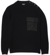 Dondup Pullover Neck Closure Black