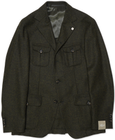 Studio 73 Safari Jacket Dark Green