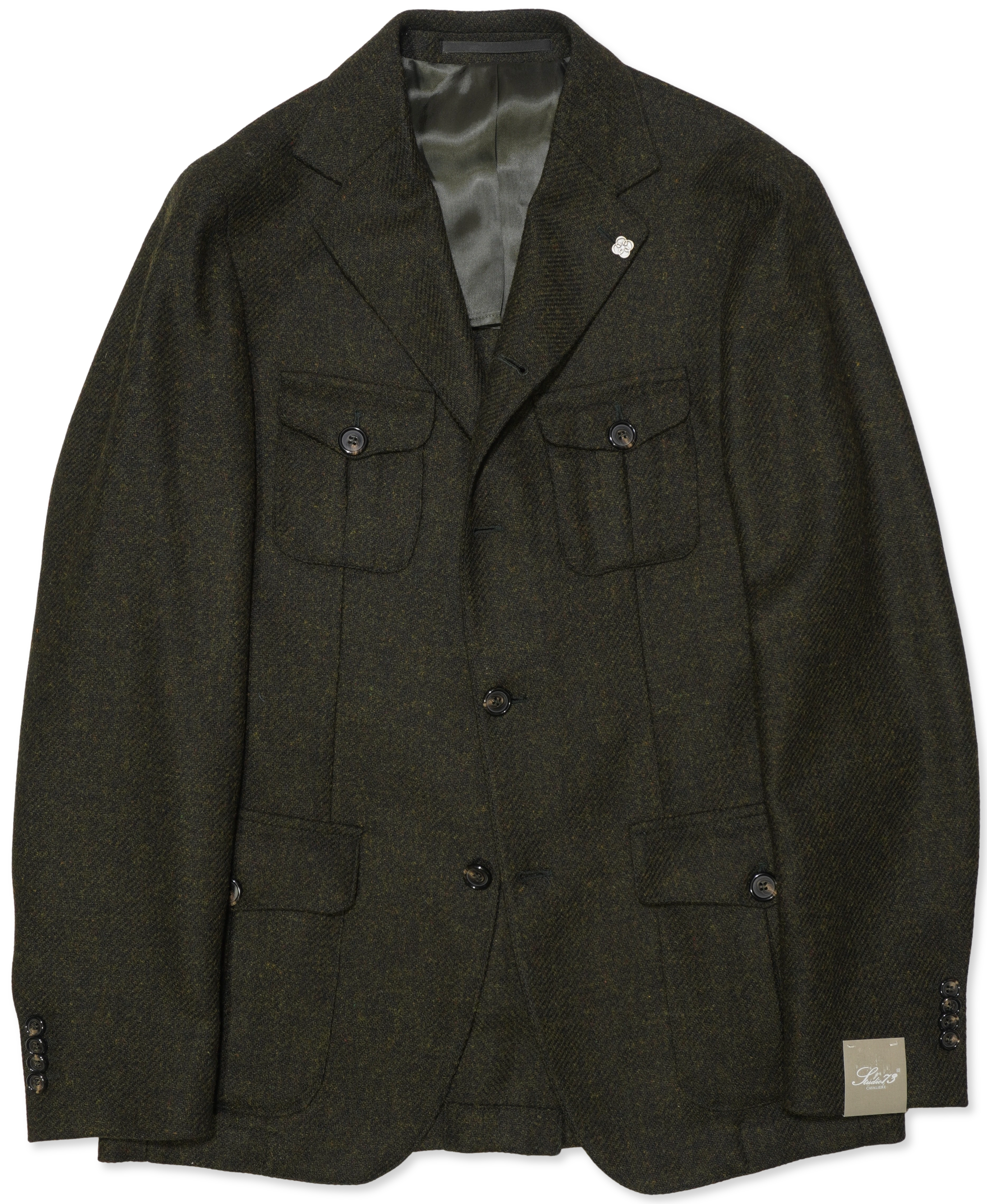 Studio 73 Safari Jacket Dark Green