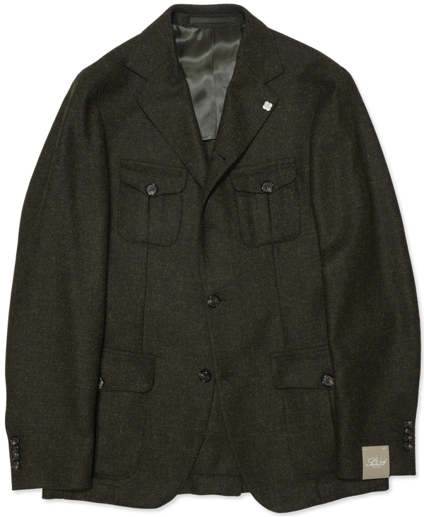 Studio 73 Safari Jacket Dark Green