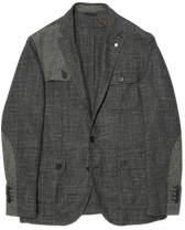 LBM Safari Jacket Patchwork Green
