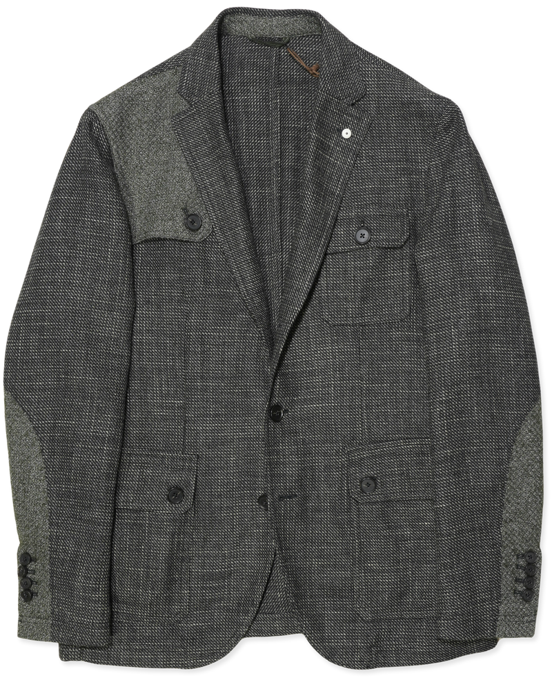 LBM Safari Jacket Patchwork Green