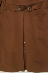 Studio 73 Double Breasted Coat Dark Camel
