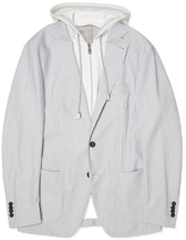 Fradi Technical Jacket Light Grey