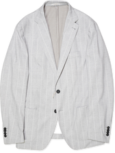 Fradi Technical Jacket Striped Light Grey