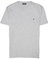 Dondup T-Shirt Pure Cotton Melange Grey