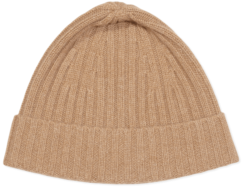 Stenströms Pure Cashmere Beanie Camel
