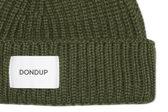 Dondup Rib Knit Beanie Army Green