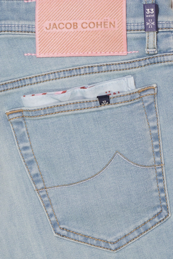 Jacob Cohen Bard Stretch Denim Light Blue