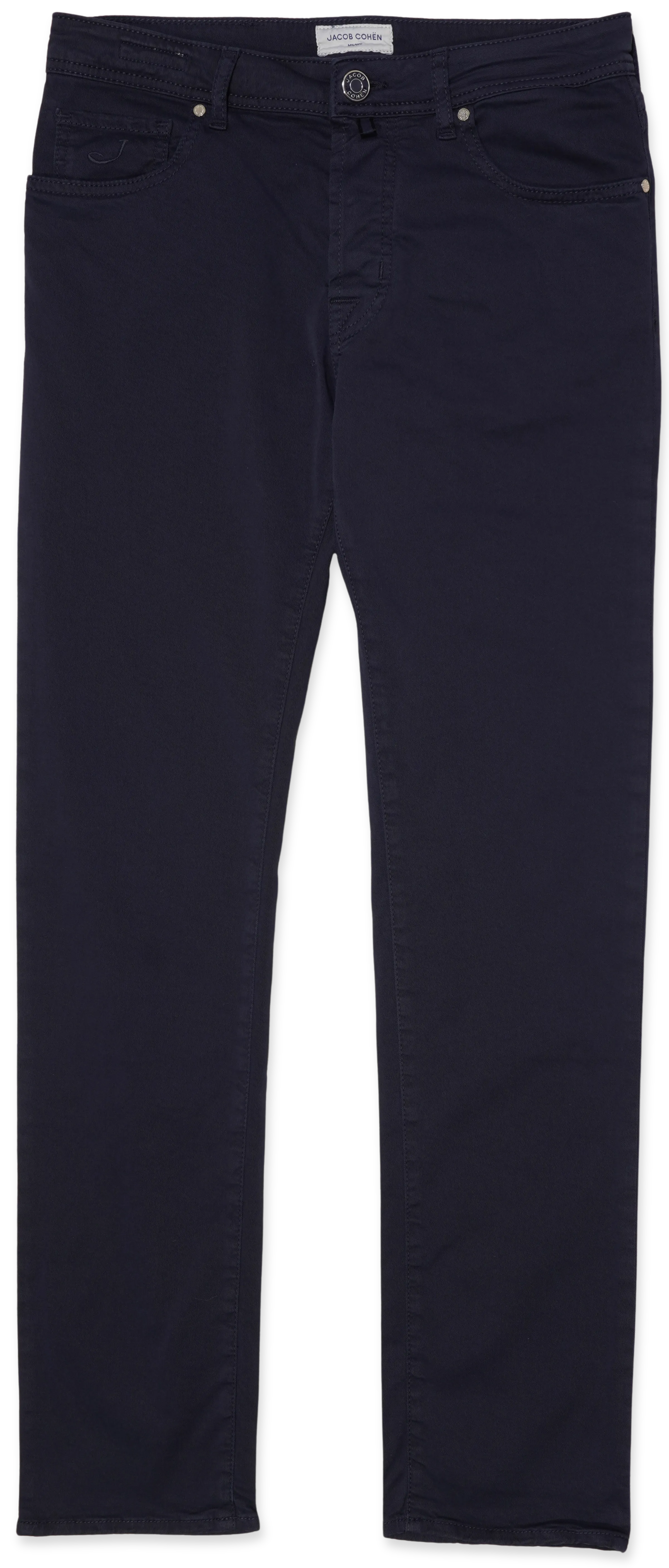 Jacob Cohen Bard Stretch Gabardine Navy | Ranwald