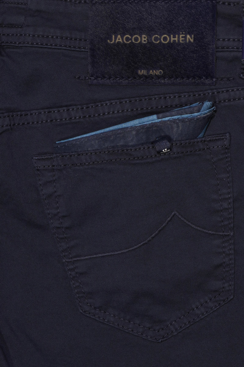 Jacob Cohen Bard Stretch Gabardine Navy