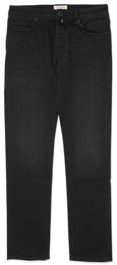 Jacob Cohen Bard Washed Black Stretch Denim