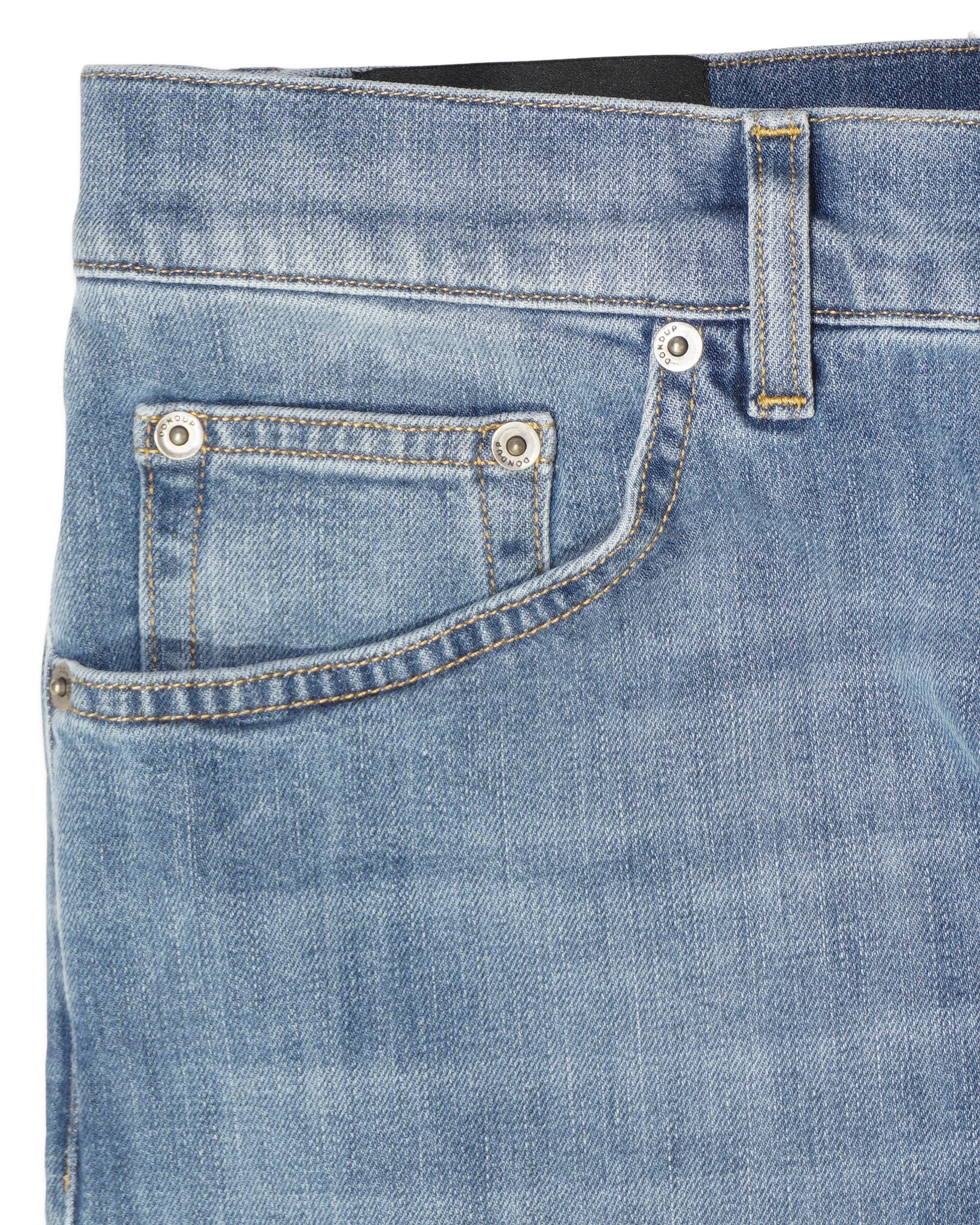 Dondup Icon Medium Blue Stretch Denim