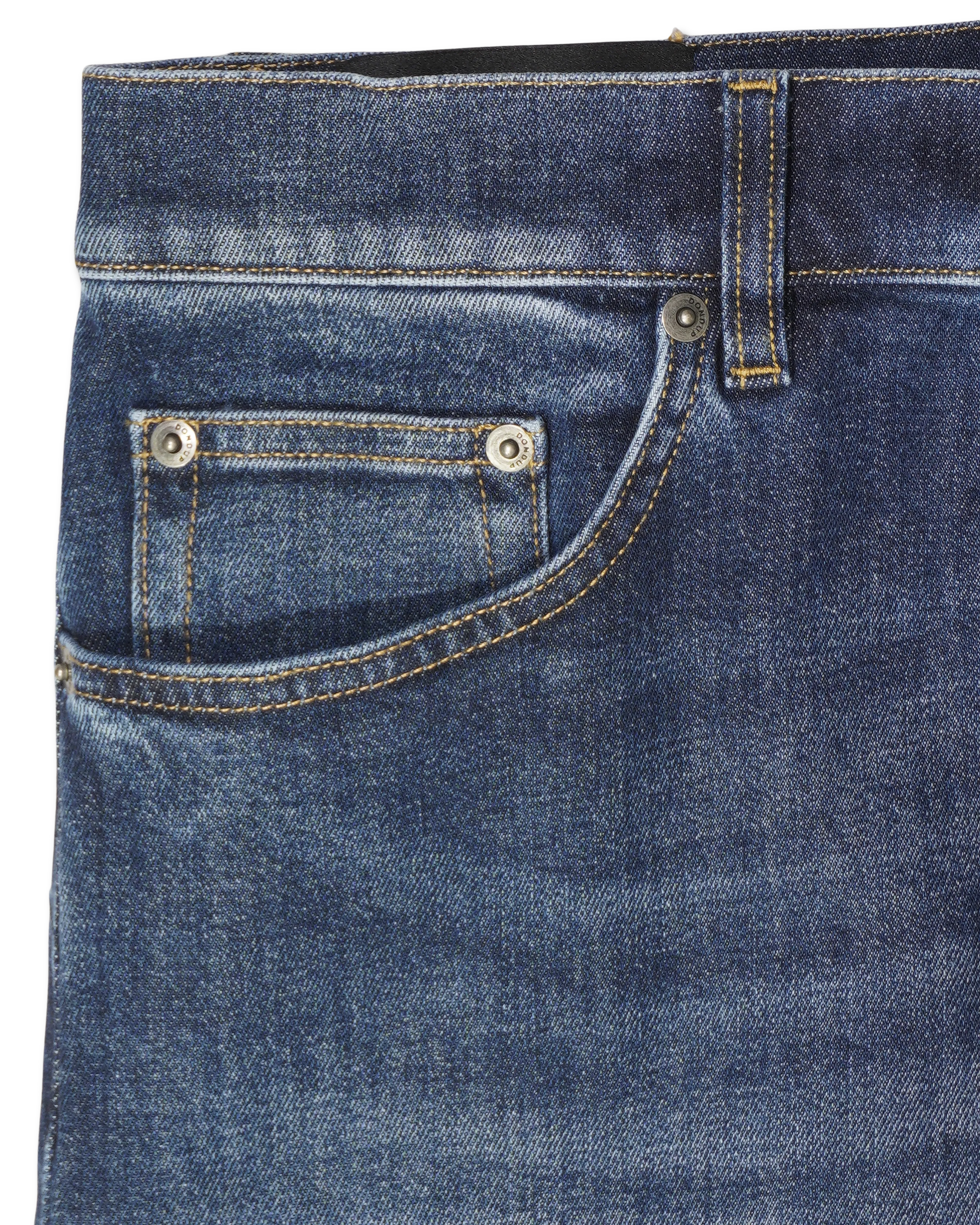 Dondup Icon Dark Blue Stretch Denim