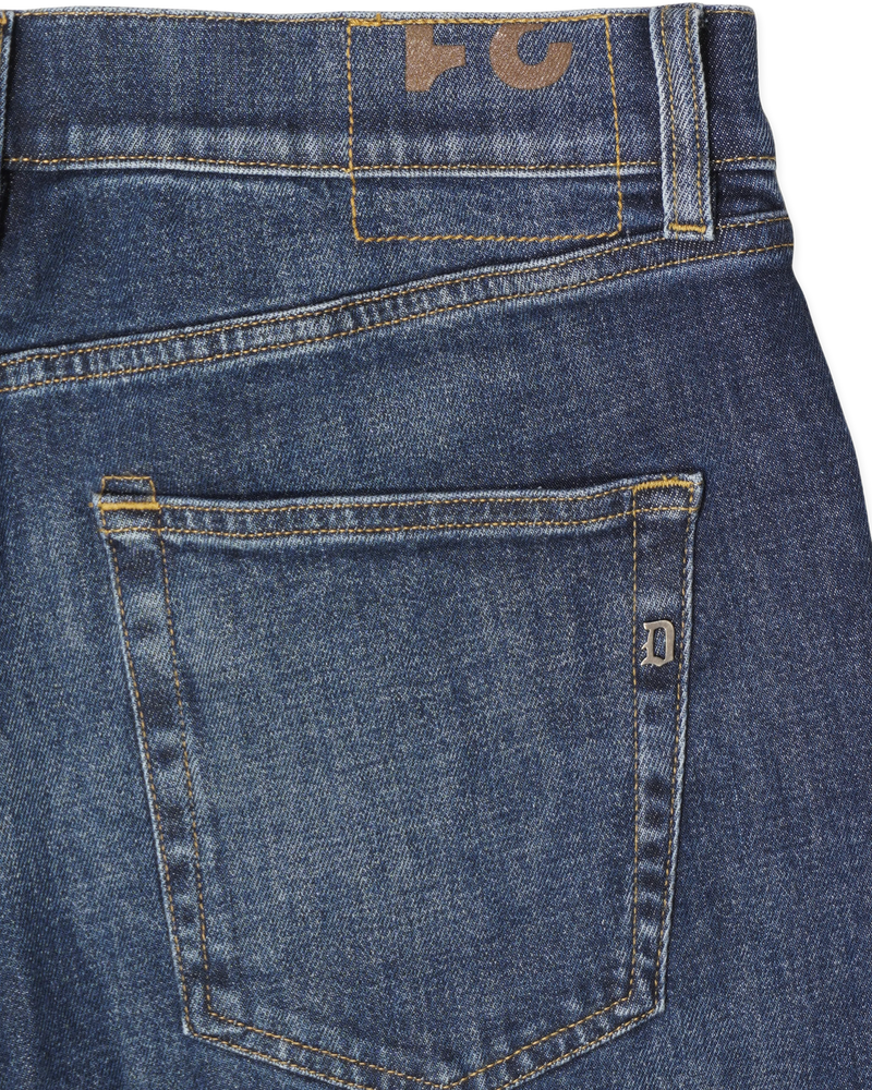 Dondup Icon Dark Blue Stretch Denim
