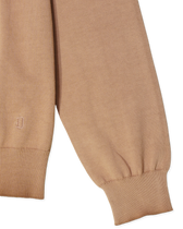 Dondup Garment Dyed Cotton Pullover Terracotta