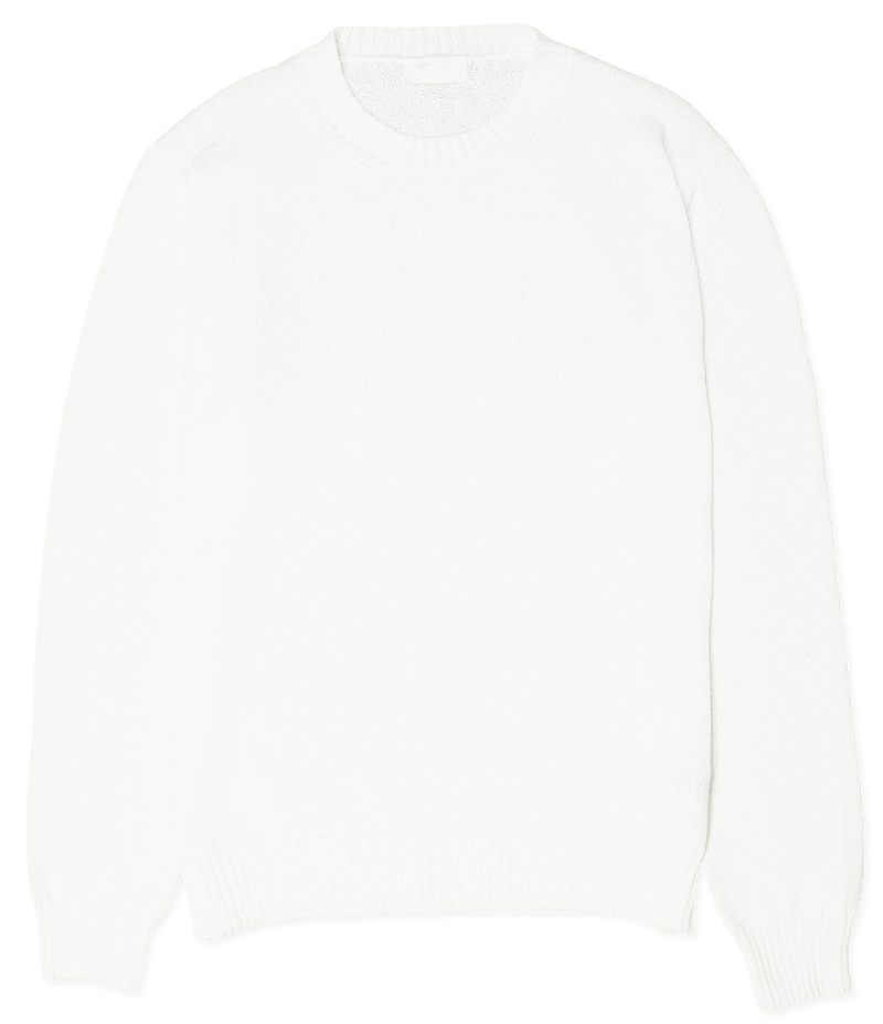 Dondup Pure Cotton Knitted Pullover White