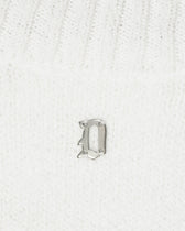Dondup Pure Cotton Knitted Pullover White